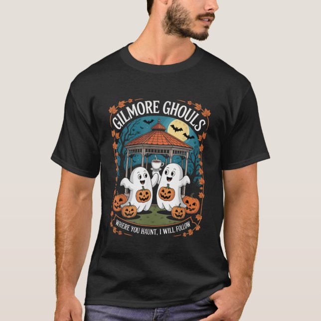 Camiseta Gilmore Ghouls Donde Te Tocas, Voy A Seguir A Appa (Anverso)