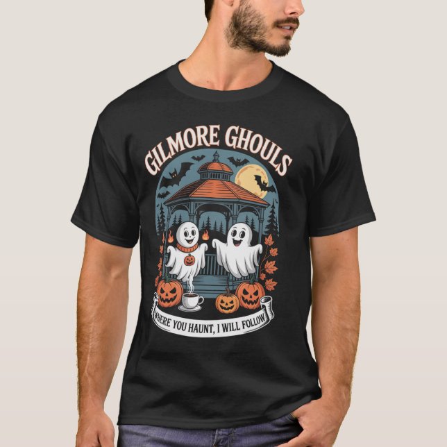 Camiseta Gilmore Ghouls Donde Tienes5 (Anverso)