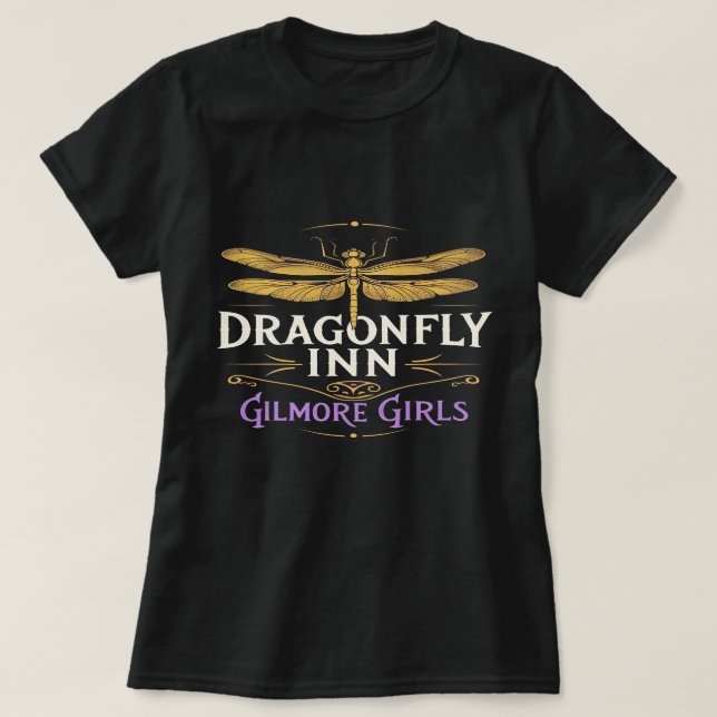 Camiseta Gilmore Girls Dragonfly Inn Men's Natural Graphic  (Diseño del anverso)