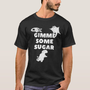 Camiseta Gimme algo de azucar Glider gráfico