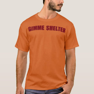 Camiseta Gimme Shelter burgundy