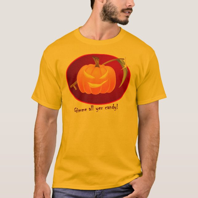 Camiseta ¡Gimme todo el caramelo del YER! (Anverso)