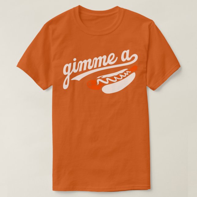 Camiseta Gimme un perro (Diseño del anverso)