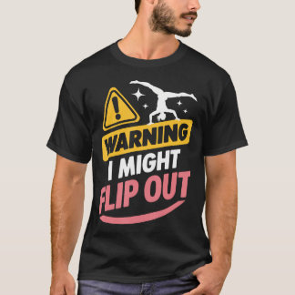 Camiseta Gimnasia Advertencia Podría Dar La Vuelta