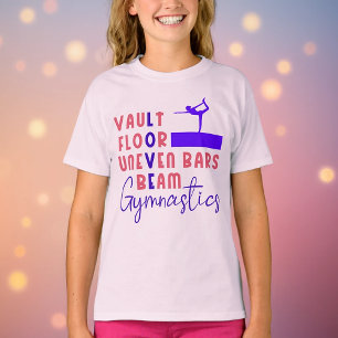 Camiseta Gimnasia Amor Bóveda de suelo de bóveda desigual
