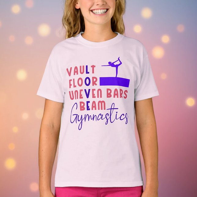 Camiseta Gimnasia Amor Bóveda de suelo de bóveda desigual (Subido por el creador)