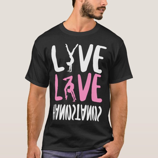 Camiseta Gimnasia Amor Vivo Mandos Manos Chica (Anverso)