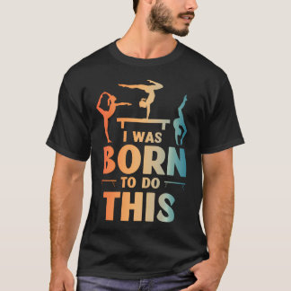 Camiseta Gimnasia artística para niñas mujeres hombres rítm