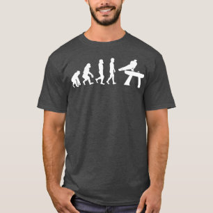 Camiseta Gimnasia artística Pommel Evolución de la gimnasta