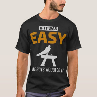 Camiseta Gimnasia artística Pommel Gimnast Funny Say