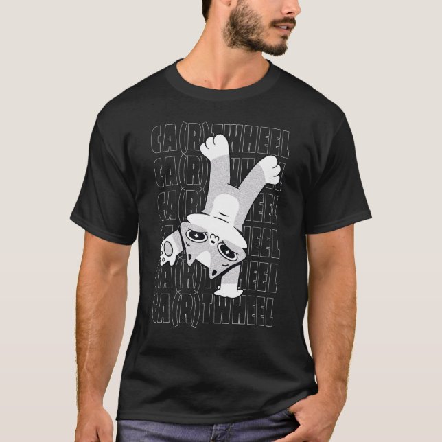 Camiseta Gimnasia Cárter Gato (Anverso)