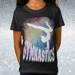 Camiseta Gimnasia Chica Handstand Watercolor