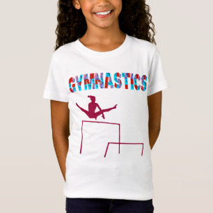 Camiseta Gimnasia Color Block Font T-Shirt