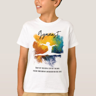 Camiseta Gimnasia Color Splash T-Shirt con presupuesto