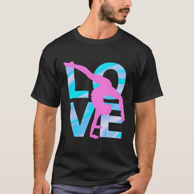 Camiseta Gimnasia de amor se hace girar (Anverso)