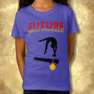 Camiseta Gimnasia de Chicas Medallistas Futuros