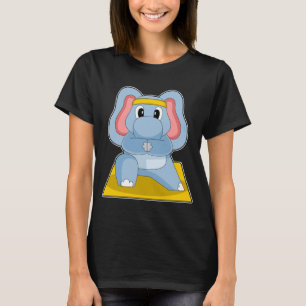 Camiseta Gimnasia de fitness del Elephant Yoga