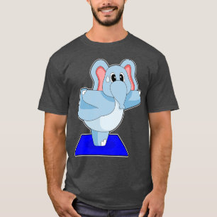 Camiseta Gimnasia de fitness del Elephant Yoga