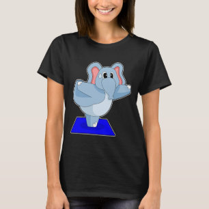 Camiseta Gimnasia de fitness del Elephant Yoga