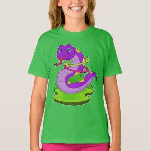 Camiseta Gimnasia de ganchos de fitness de serpiente