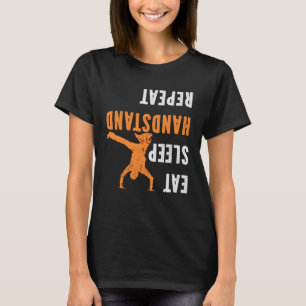 Camiseta Gimnasia de Gimnasia de repetición del paro de sue