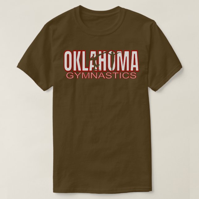 Camiseta Gimnasia de la competencia de gimnasia de Oklahoma (Diseño del anverso)