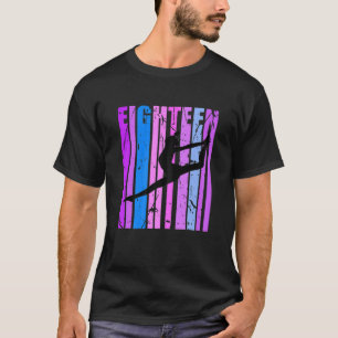 Camiseta Gimnasia De Las Chicas 18 Años Retro Vintag