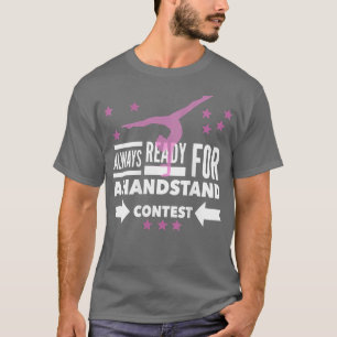 Camiseta Gimnasia de mujeres Chicas de gimnasia de paro de 