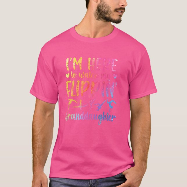 Camiseta Gimnasia de nietas Flippin (Anverso)