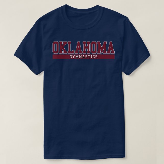 Camiseta Gimnasia de Oklahoma (Diseño del anverso)