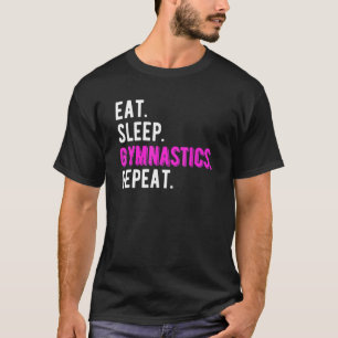 Camiseta Gimnasia De Sueño Coma A Los Niños Repita El Volte