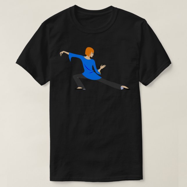 Camiseta Gimnasia de yoga mujer 1 (Diseño del anverso)