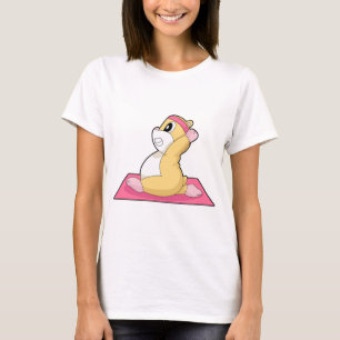 Camiseta Gimnasia de Yoga para Hámsters
