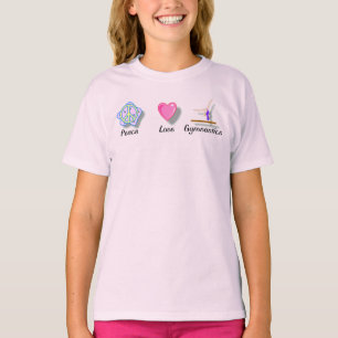 Camiseta Gimnasia del amor de la paz