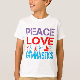 CAMISETA GIMNASIA DEL AMOR DE LA PAZ