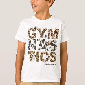 Camiseta Gimnasia del estampado de animales
