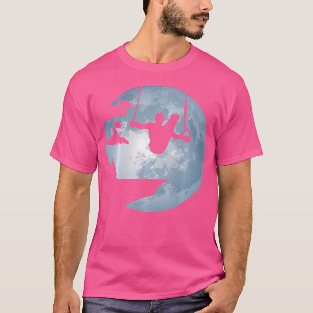 Camiseta Gimnasia Delante Del Anillo G De Silhouette De Lun (Anverso)