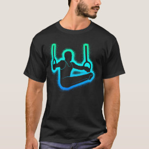 Camiseta Gimnasia Deportes Anillos Niños Gimnasta