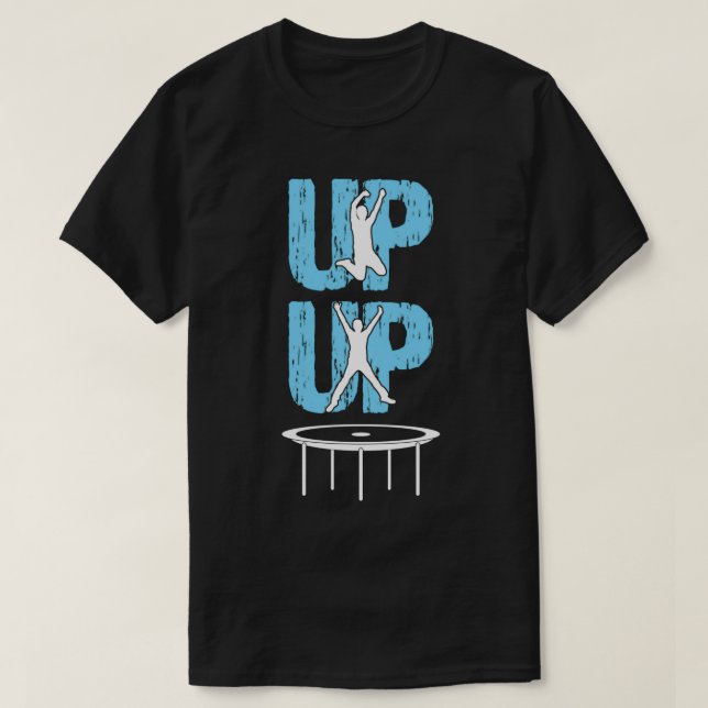 Camiseta gimnasia deportiva de trampolín para saltar al sal (Diseño del anverso)