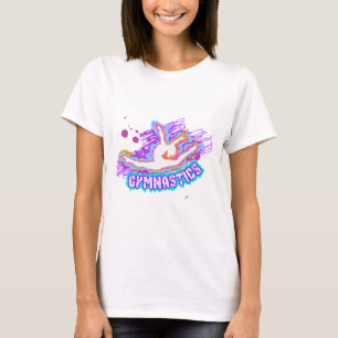 Camiseta Gimnasia enrrollada de los chicas de la pintada