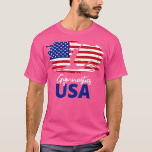 Camiseta Gimnasia Estados Unidos Bandera Estadounidense Equ