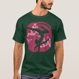 Camiseta Gimnasia Florencia de cerezo Flor Acrobótica Sakur