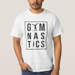 Camiseta Gimnasia Gimnasta Unven Barras Esperando Acrobat M