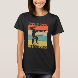 Camiseta Gimnasia gimnástica Acrobótica Deporte de danza ar