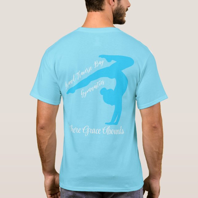 Camiseta Gimnasia GTbay rosa (Reverso)