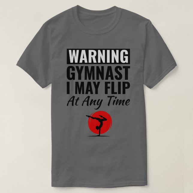Camiseta Gimnasia Gymnast Backflip Dance Deportes Fundido 9 (Diseño del anverso)