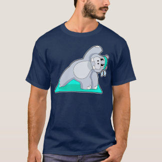 Camiseta Gimnasia Hippo Yoga
