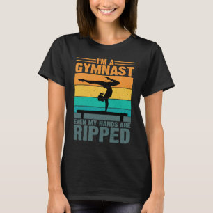Camiseta Gimnasia Hombres Mujeres Chicas Gimnasta Ret de ba