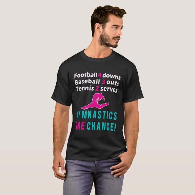 Camiseta Gimnasia impresionante un diseño del regalo de los (Anverso completo)