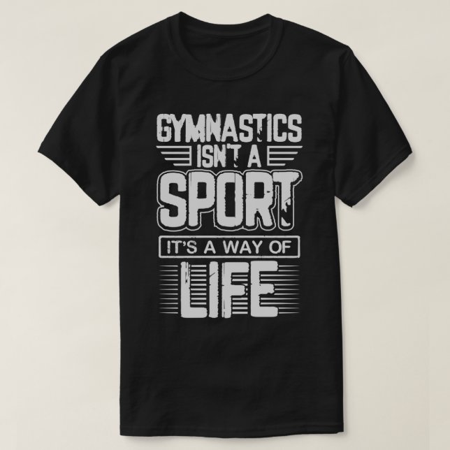 Camiseta Gimnasia Isnx27t A Sport Itx27s A Way of Life 5 (Diseño del anverso)